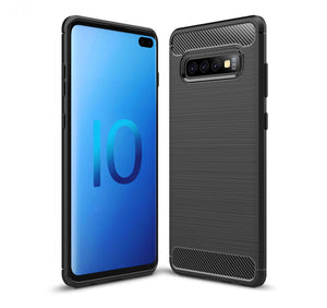 Samsung Galaxy S10 5G Case Carbon Fibre Black