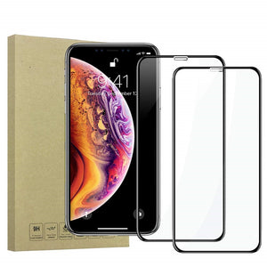 Apple iPhone XS (5.8") Tempered Glass Screen Protector Full Coverage - YourGadget 