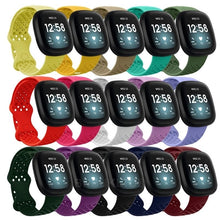 Fitbit Versa 3 Strap Silicone Sports Band Breathable
