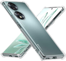 Honor 70 Case Clear Silicone Shockproof Gel Phone Cover