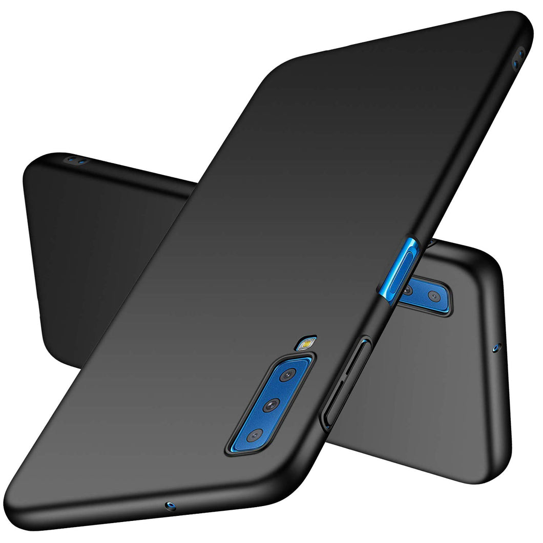 Samsung Galaxy A7 (2018) Case Ultra Slim Matte Black - YourGadget 