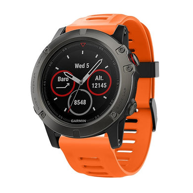 Garmin Fenix 3/3 HR/5X Sports Silicone Band Strap - YourGadget 