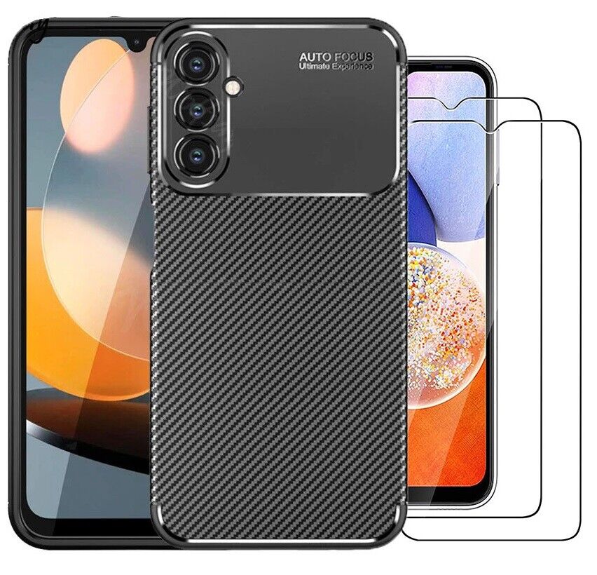 Samsung Galaxy A14 Case And Glass Screen Protector