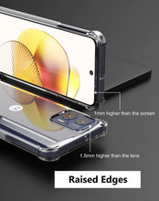 Motorola Moto G73 Case Clear Phone Cover & Screen Protector