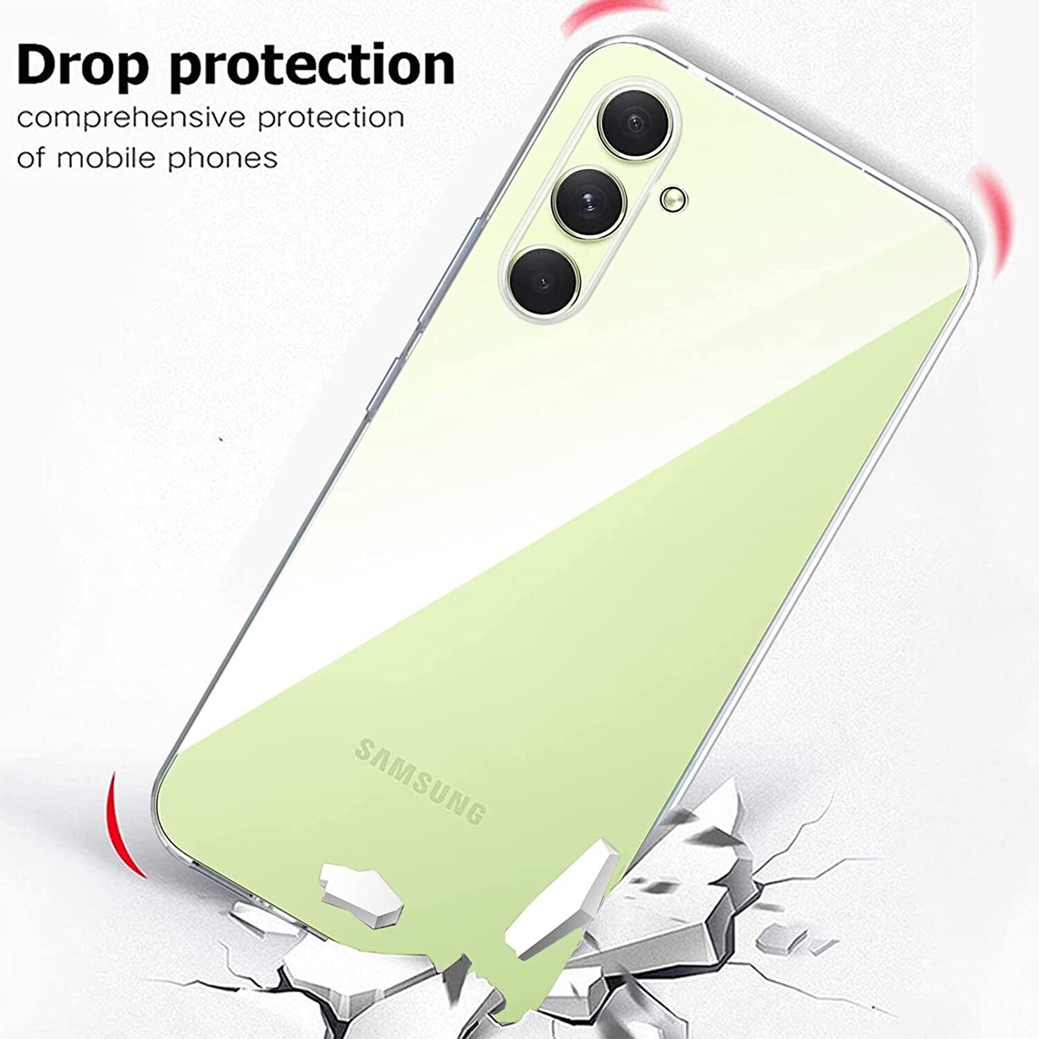 Samsung Galaxy A54 5G Case Clear Phone Cover & Screen Protector