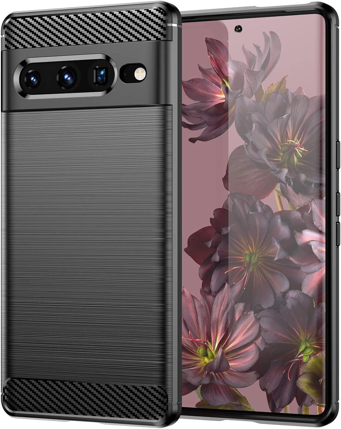 Google Pixel 7 Pro Case Carbon Fibre Phone Cover