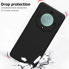 Honor Magic 5 Lite Case Matte Soft Black Gel Phone Cover