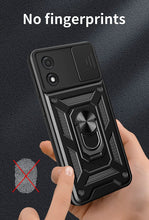 For Motorola Moto E13 Case Shockproof Ring Stand Phone Camera Lens Cover