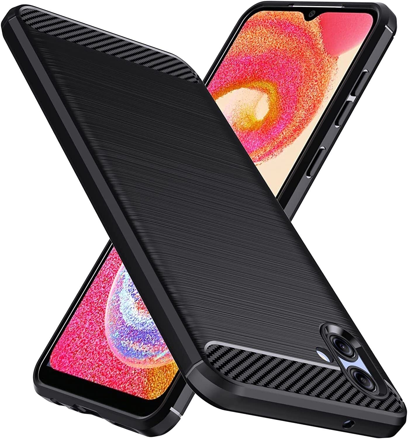 Samsung Galaxy A04E Case Carbon Fibre Phone Cover