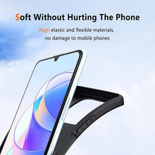 Honor X7a Case Matte Soft Black Gel Phone Cover