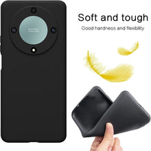 Honor Magic 5 Lite Case Matte Soft Black Gel Phone Cover