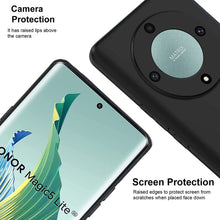 Honor Magic 5 Lite Case Matte Soft Black Gel Phone Cover