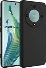 Honor Magic 5 Lite Case Matte Soft Black Gel Phone Cover