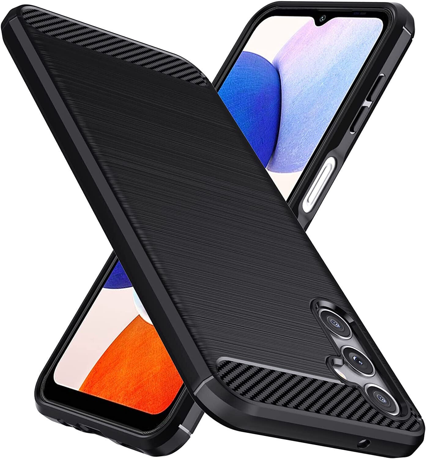 Samsung Galaxy A14 Case Carbon Fibre Phone Cover