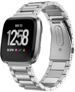 Fitbit Versa 2 Stainless Steel Band Strap